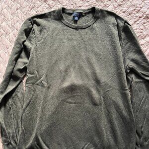 J. Crew Cotton Crew Neck Sweater